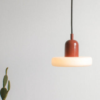Colorful glass pendant — Morandi aesthetic Scandinavian