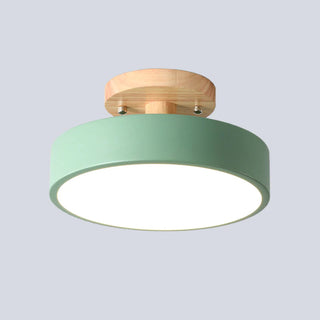 Plafonnier LED en bois – Luminaire LED moderne avec finition en bois naturel