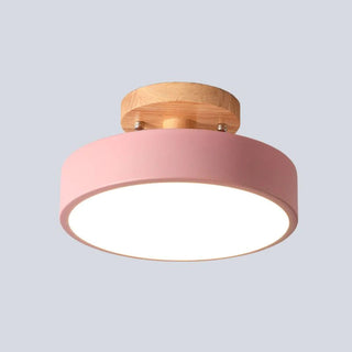 Plafonnier LED en bois – Luminaire LED moderne avec finition en bois naturel