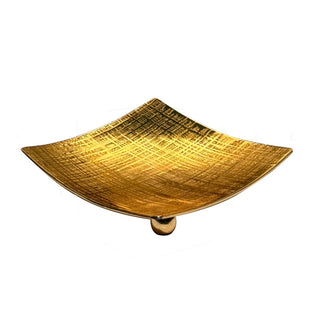 gold solid brass luxury 7-piece bathroom accessories set jacquard finish angle view