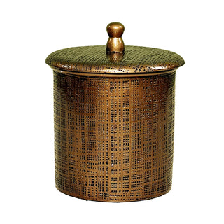 resin 7-piece vintage jacquard pattern bathroom accessory kit lifestyle view