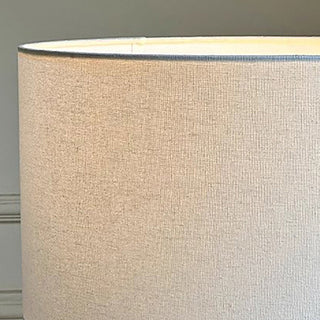 Japanese fabric lamp ambient — minimalist iron warm glow