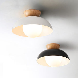 Suspension moderne en fer – Suspension créative en métal et bois pour éclairage de salle à manger