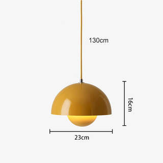 Glass Ball Pendant Light – Modern Pendant Light With Colorful LED Globe