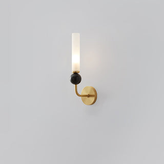 Luxury copper corridor wall lamp marble brass in hallway