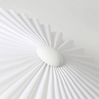 Pleated cloud design ceiling lamp, modern LED fixture
