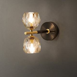 Copper Wall Sconce – Luxury 1-Light Modern Copper Ball Light with Warm Metallic Finish