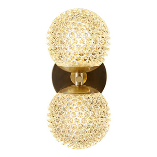 Copper Wall Sconce – Luxury 1-Light Modern Copper Ball Light with Warm Metallic Finish