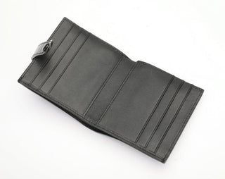 alligator leather wallet haven luxury men's card holder vertical slots extra storage pockets detail