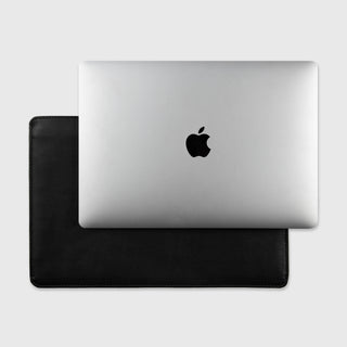 leather laptop sleeve handmade full grain leather macbook case 13-16 inch set view