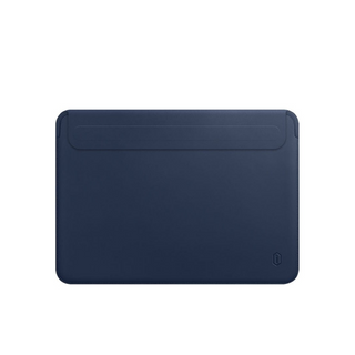 leather laptop sleeve ultra thin pu leather case macbook 13.3 inch front view