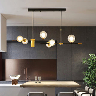LED Sputnik Chandelier – Modern 7 Light Gold Tier Contemporary Fixture