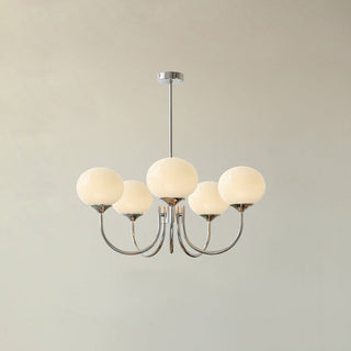 Modern pink glass pendant lamp bubble style ceiling fixture