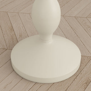 Mushroom medieval floor lamp — metal warm ambient