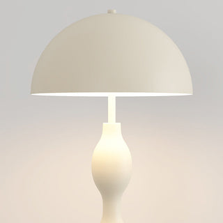 Mushroom floor lamp medieval — metal warm glow