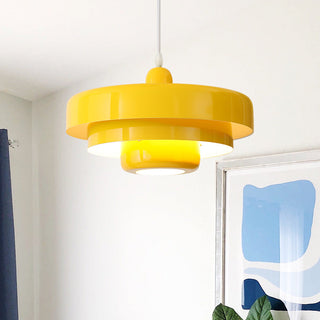 Bauhaus Pendant Light | Rustic Iron Ceiling Light - Mid Century Pendant Lamp