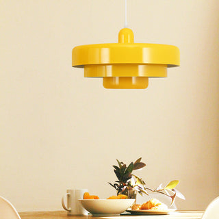 Bauhaus Pendant Light | Rustic Iron Ceiling Light - Mid Century Pendant Lamp