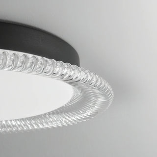 Plafonnier Minimaliste - Luminaire LED Rond Affleurant en Acrylique pour Salon