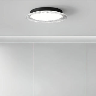 Plafonnier Minimaliste - Luminaire LED Rond Affleurant en Acrylique pour Salon
