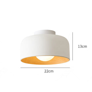 Plafonnier Métallique Minimaliste – Luminaire Moderne en Forme de Bol | Design Épuré