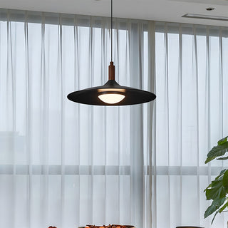 UFO LED pendant — modern iron acrylic dining room fixture