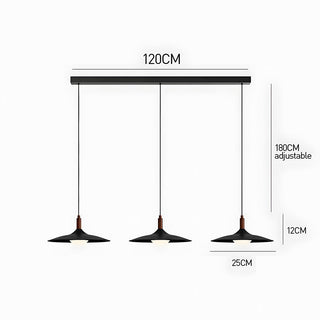 Suspension OVNI – Luminaire de salle à manger LED moderne avec fixation en fer et acrylique