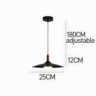 Suspension OVNI – Luminaire de salle à manger LED moderne avec fixation en fer et acrylique