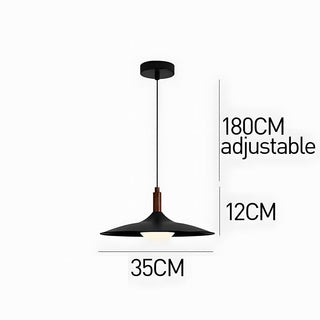 Suspension OVNI – Luminaire de salle à manger LED moderne avec fixation en fer et acrylique