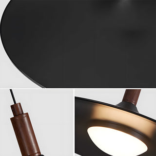 Suspension OVNI – Luminaire de salle à manger LED moderne avec fixation en fer et acrylique