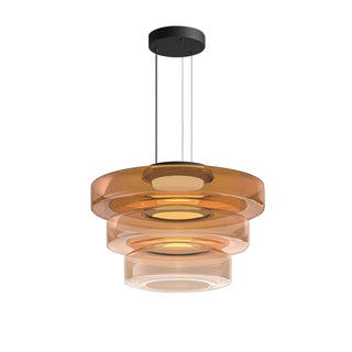 Suspension en verre - Suspension moderne avec hauteur réglable pour salle à manger
