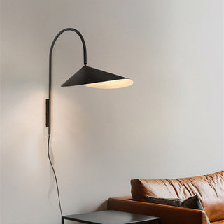 Creative arum shaped minimalist modern wall lamp — sconce