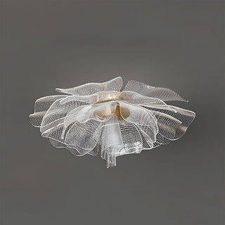 Plafonnier LED Fleur - Lampe Moderne en Acrylique Avec Cadre en Fer Pour Chambre à Coucher