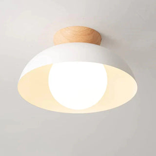 Suspension moderne en fer – Suspension créative en métal et bois pour éclairage de salle à manger