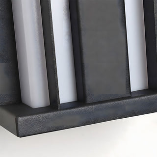 Outdoor LED Wall Light - Modern Black Waterproof Multifunctional Garden Lamp
