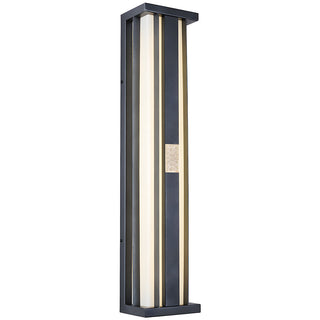 Outdoor LED Wall Light - Modern Black Waterproof Multifunctional Garden Lamp
