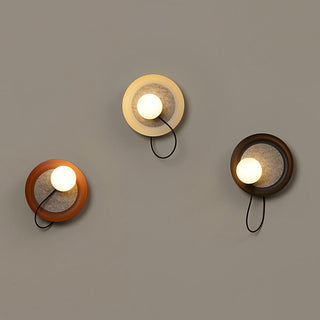 Modern round wall sconce adjustable illuminated — direction