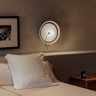 Modern adjustable round wall lamp angle — direction sconce