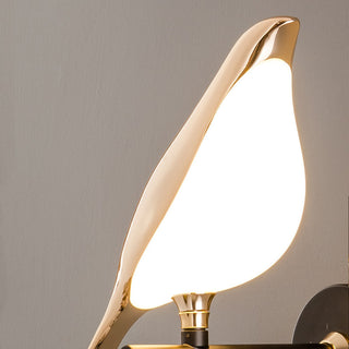 Bird LED modern soft glow acrylic wall lamp — sconce