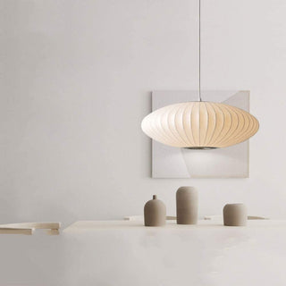 Simple saucer pendant — modern kitchen island fixture