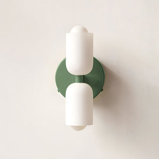 Modern Wall Sconce – Double Heads Indoor Wall Lighting Fixture | Creamy Elegant Lamp