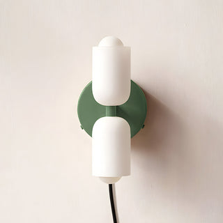 Adjustable double head LED modern wall sconce — lamp
