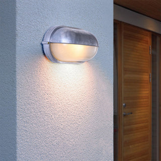 Modern outdoor waterproof wall lamp aluminum detail — sconce