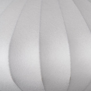 Suspension nordique - Lampe soucoupe lanterne blanche pour éclairage de salon