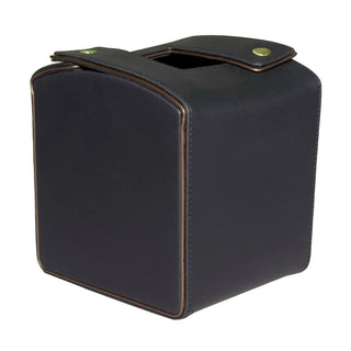 black desk organizer set modern vegan leather rose gold office accessories showcase view