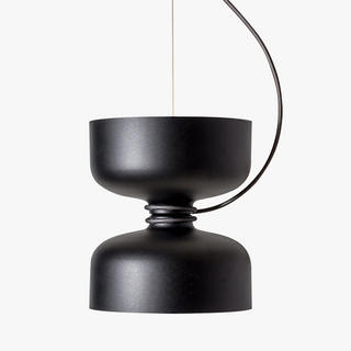Adjustable metal pendant light — contemporary Scandinavian