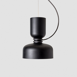 Sleek metal pendant with adjustable cord — Nordic style