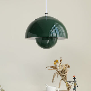 Suspension en métal nordique – Luminaire réglable au design métallique épuré