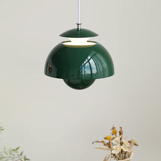 Suspension en métal nordique – Luminaire réglable au design métallique épuré