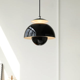 Suspension en métal nordique – Luminaire réglable au design métallique épuré