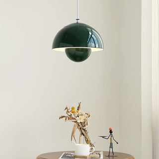 Suspension en métal nordique – Luminaire réglable au design métallique épuré